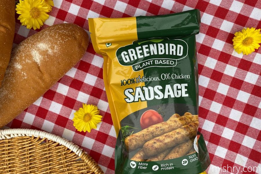 Continental Greenbird plant based sausage