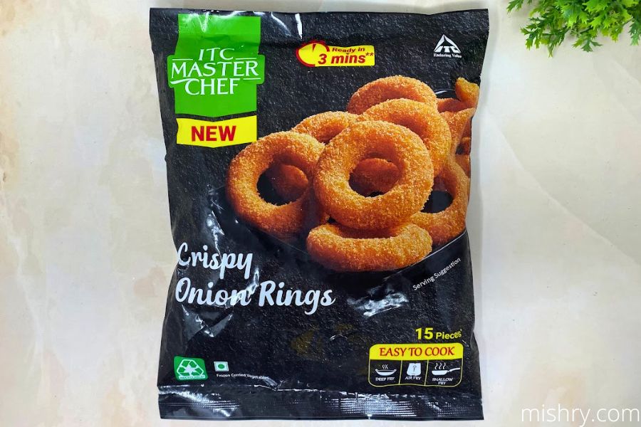ITC Masterchef crispy onion rings pack