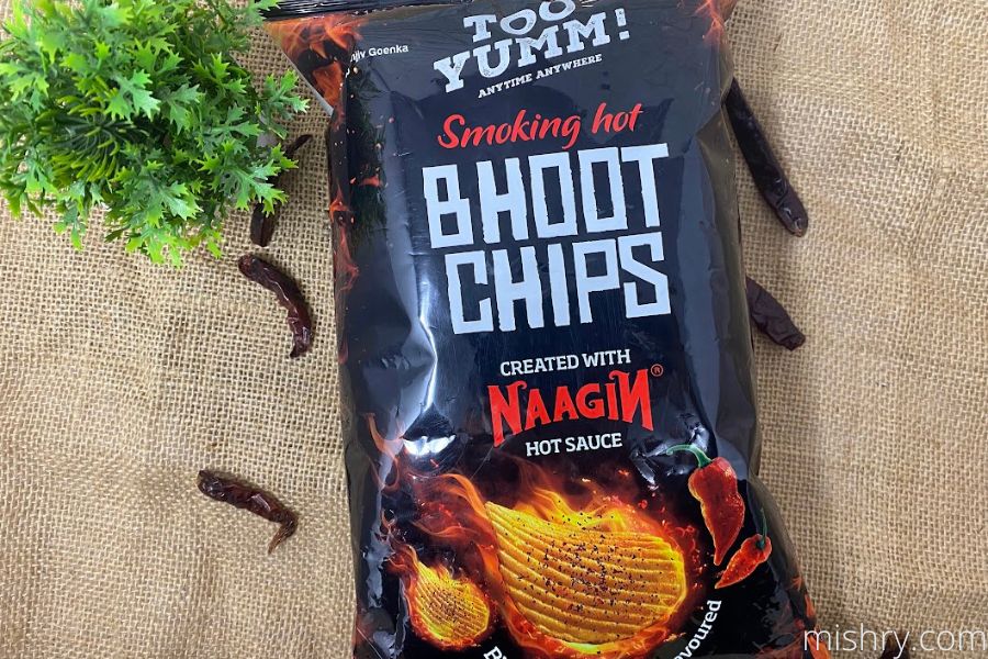 Too Yumm bhoot chips packaging