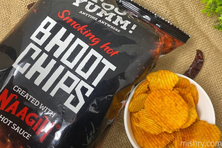 Too Yumm bhoot chips review process