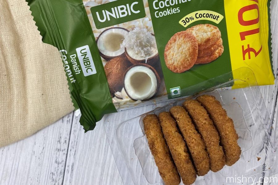 Unibic danish coconut cookies review glimpse