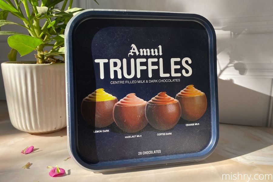 amul truffles box pack