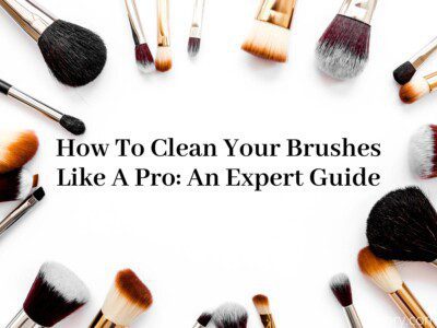 how to clean brushes