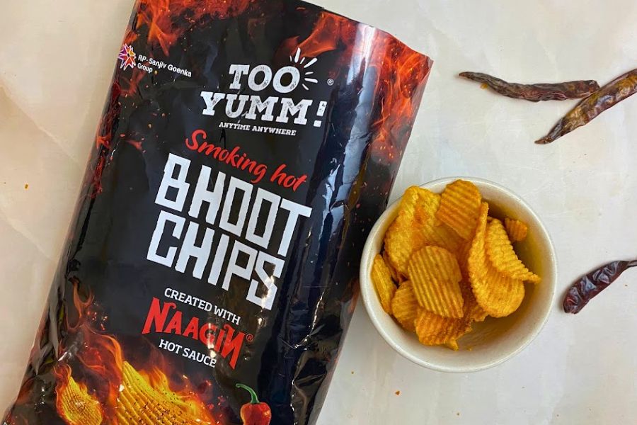 too yumm bhoot chips close look