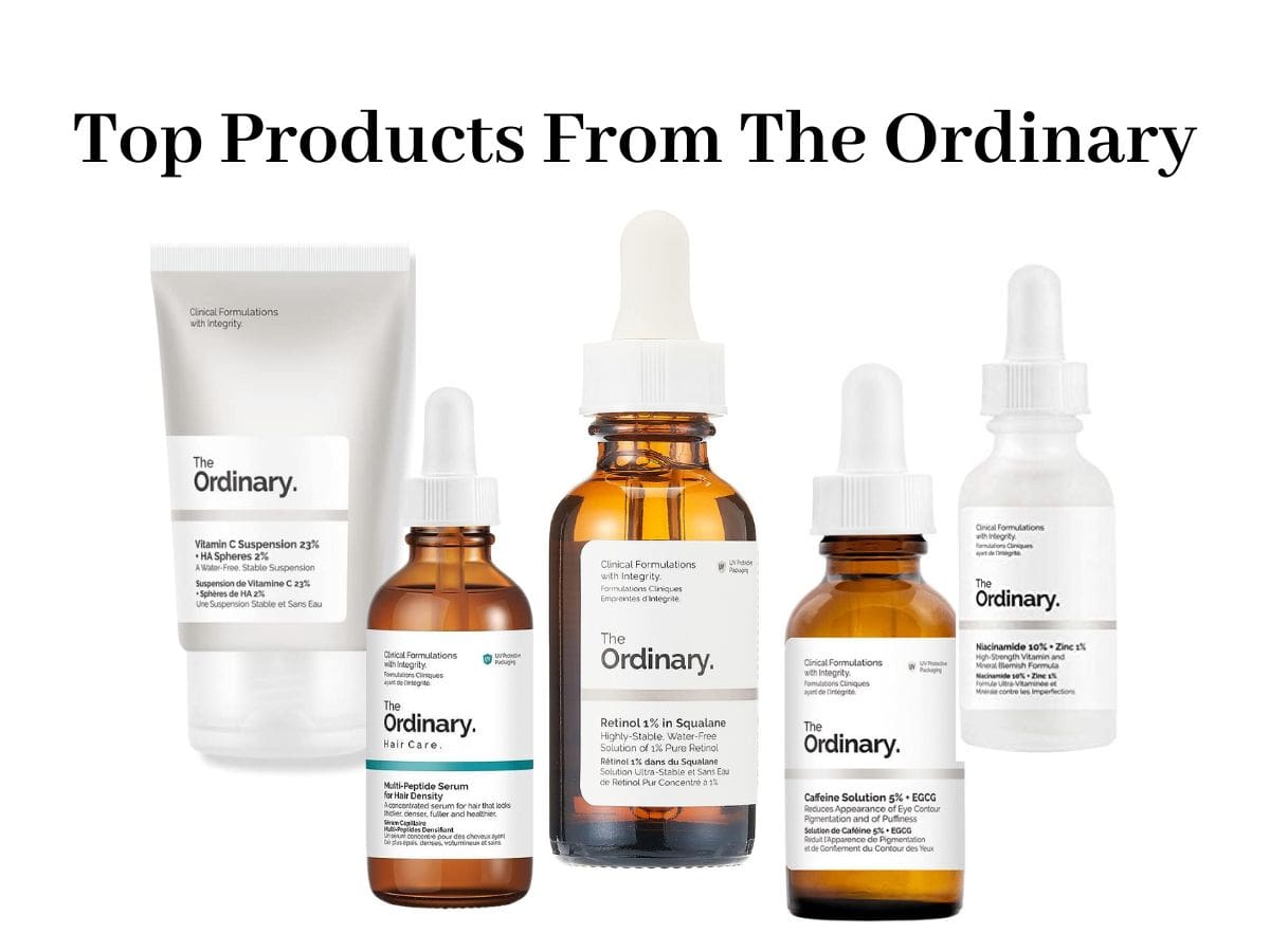 best products from the ordinary