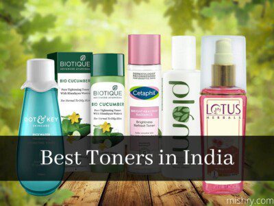 best toners in india