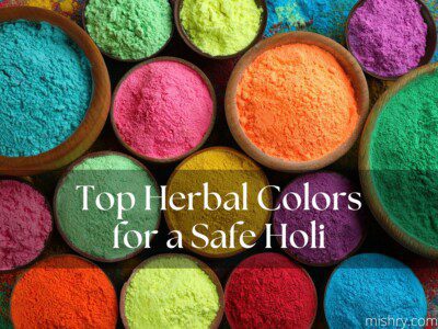 herbal colors for a safe holi
