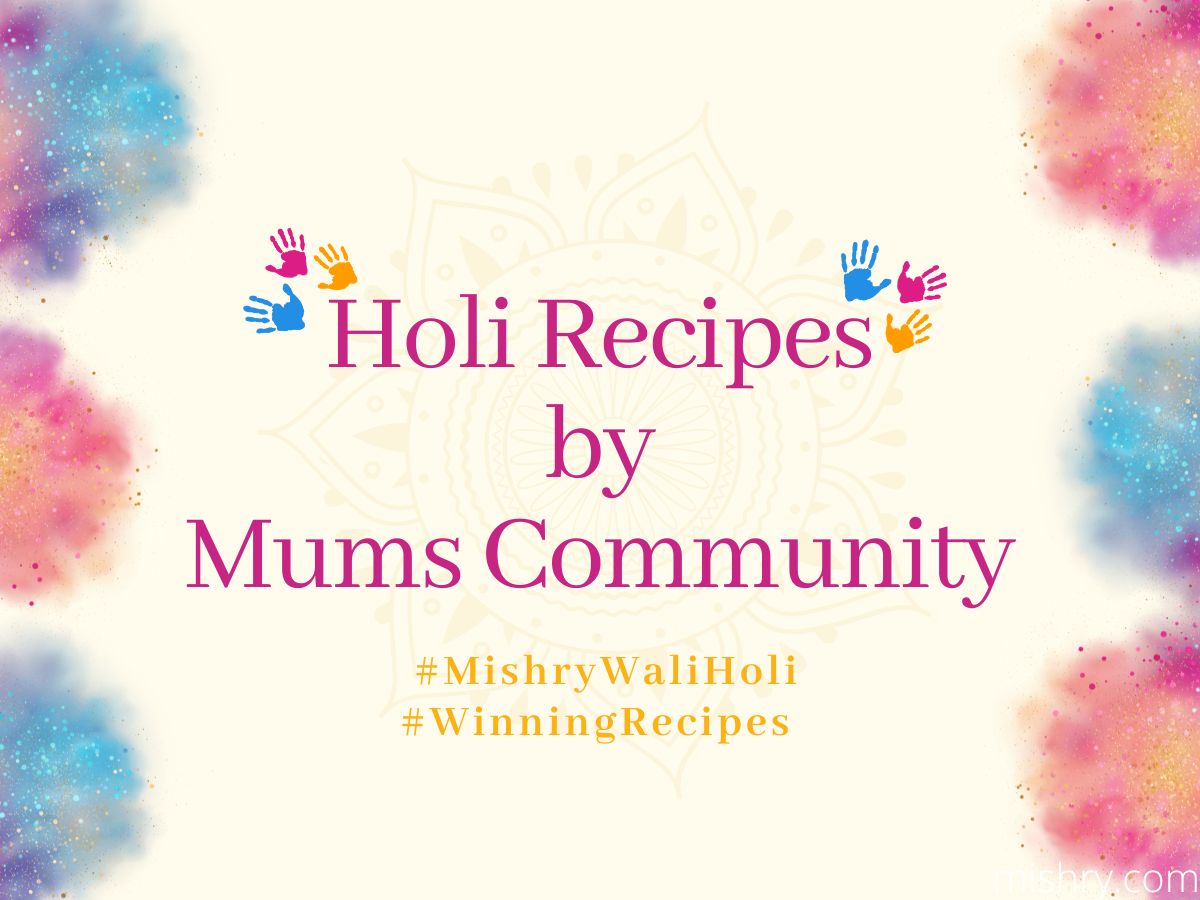 holi recipes by mums community