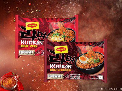 maggi korean bbq noodles