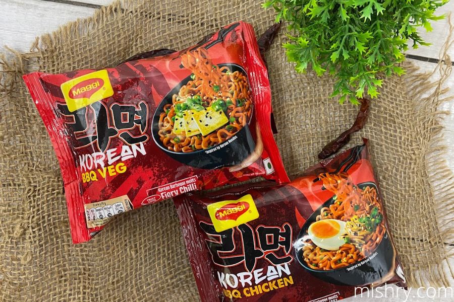 maggi korean bbq noodles reviewed variants