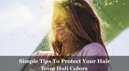 protect your hair from holi colors
