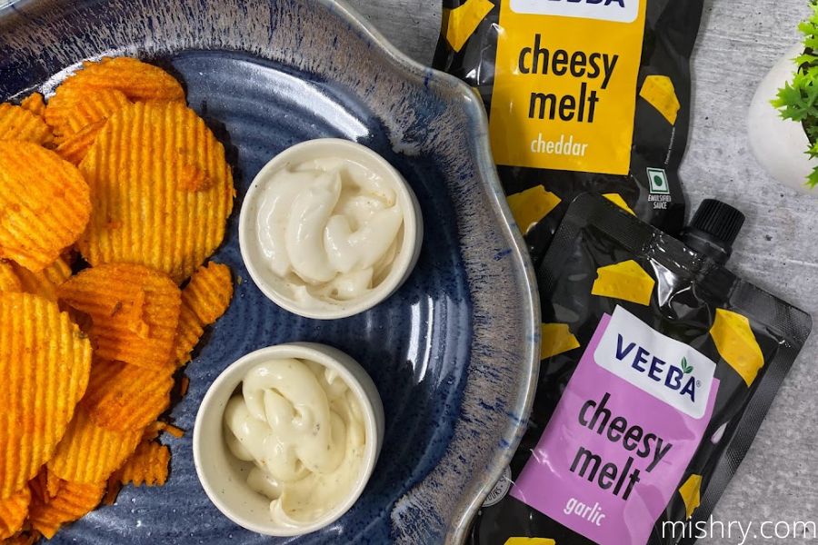 review process of veeba cheesy melts