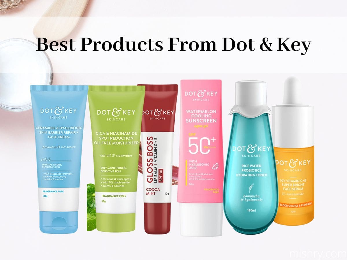 top products from dot & key