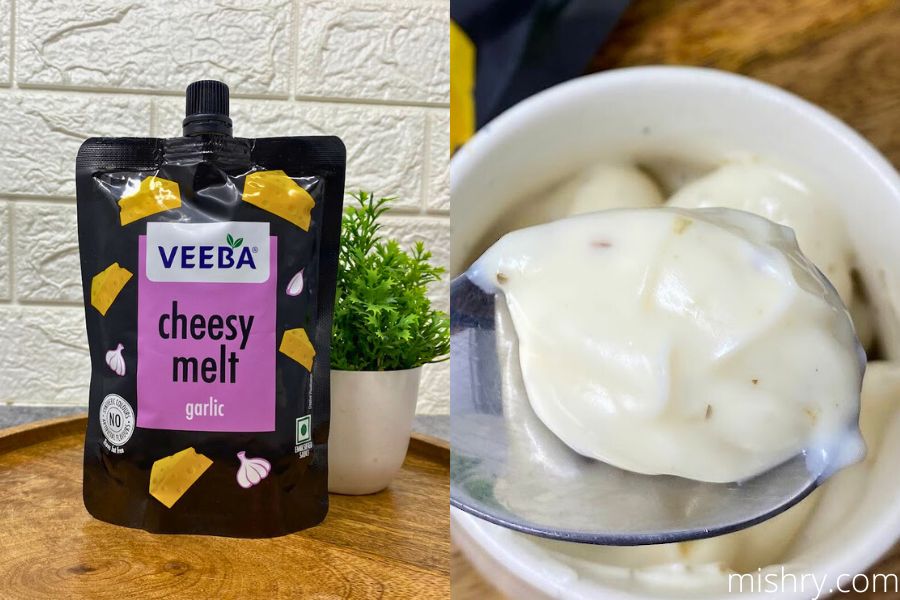 veeba cheesy melts - garlic