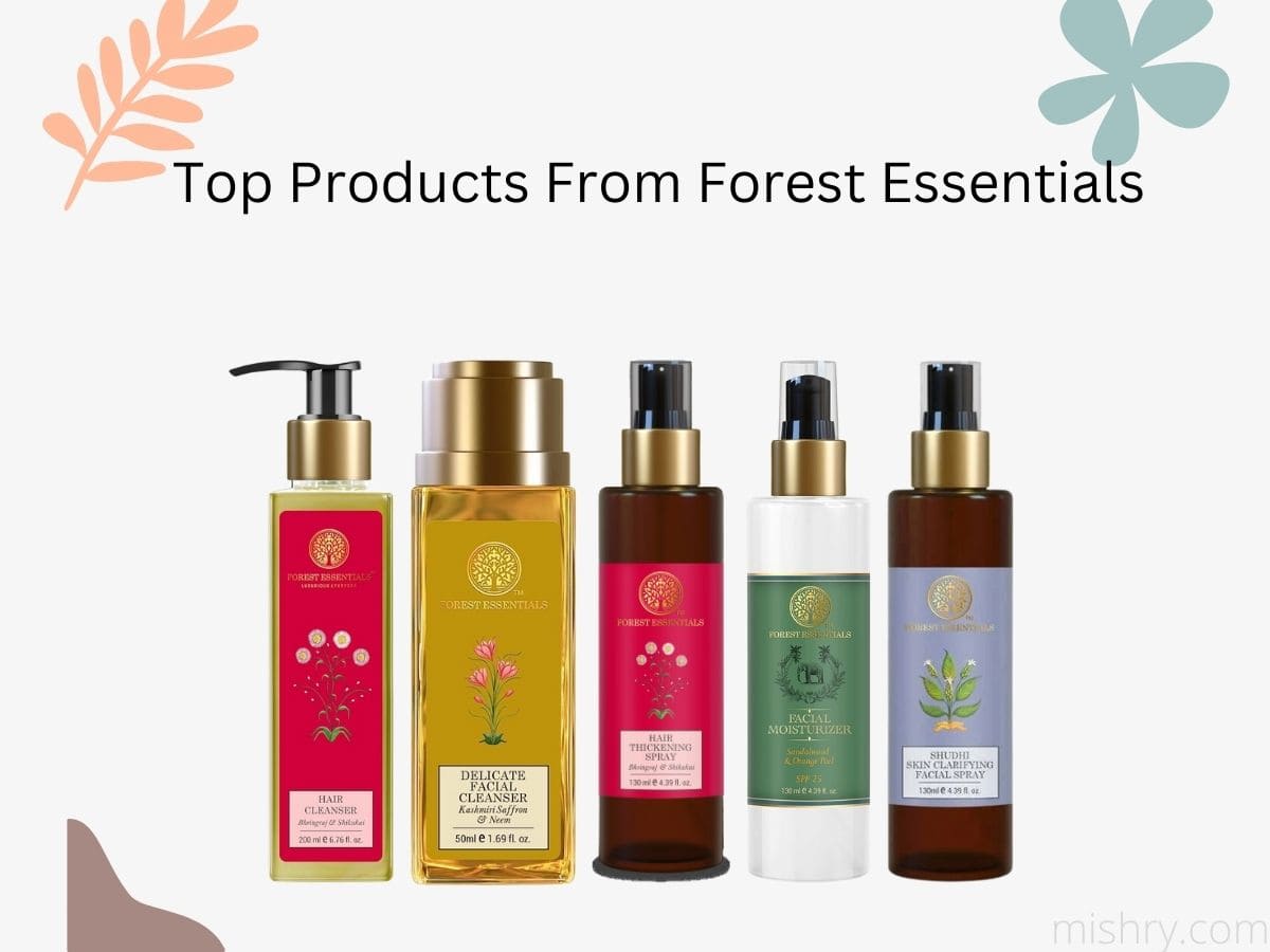 best products from forest essentials