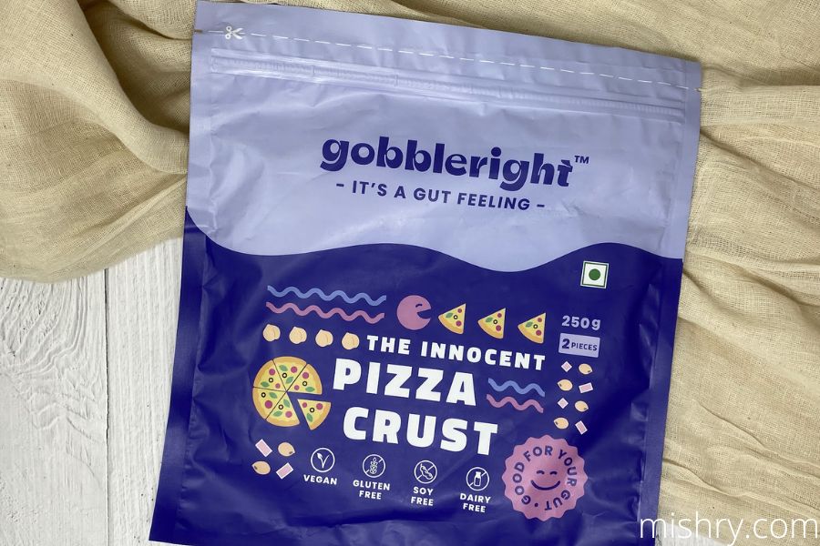 gobbleright the innocent pizza crust outer pack