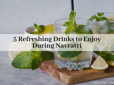 refreshing drinks for navratri