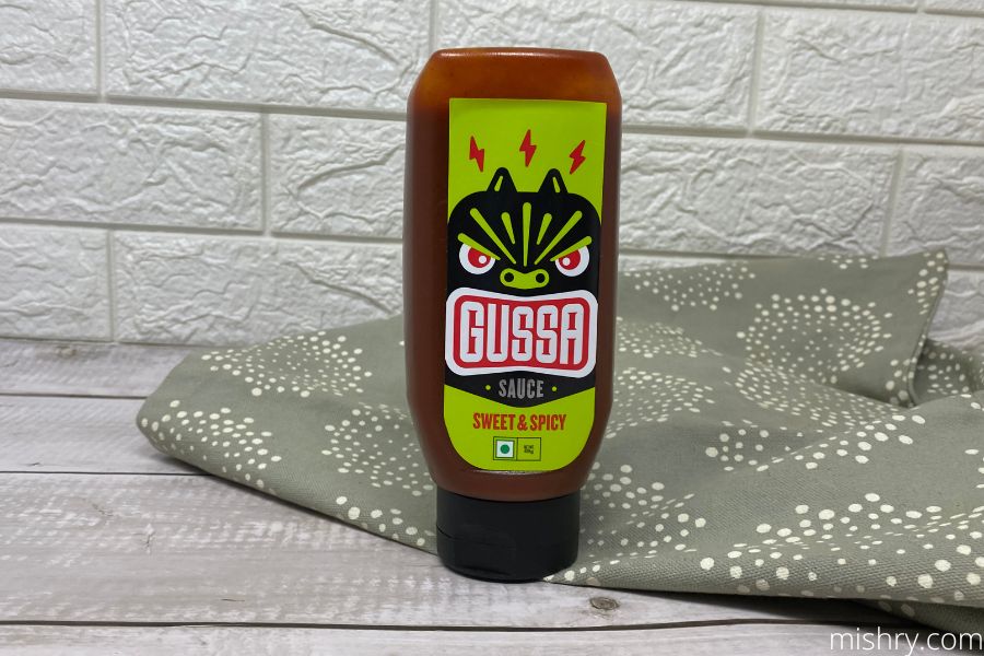 gussa sauce outer pack